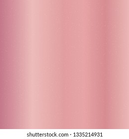 Pink Gold gradient background and silver glitter texture. Sparkle twinkling, festive luxury style. Vector illustration