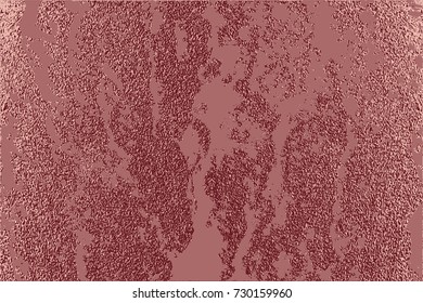 Pink Gold Metallic glossy texture. Rose quartz pattern. Abstract shiny background. Sparkling background. Trendy template for holiday designs, party, birthday, wedding, invitation, web, banner card