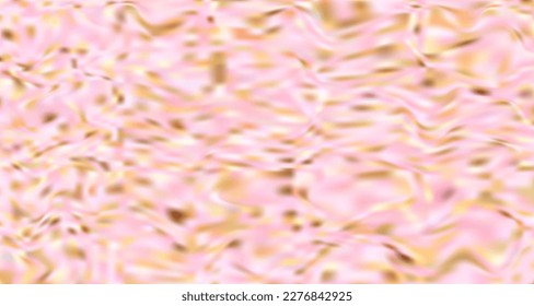 Pink gold vector blurred background. Abstract gradient blur backgrounds vector design for mobile app and social media ads. Soft fluid colors. Banner, website, business brochure cool backdrop design.