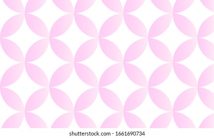 Pink gradation Japanese pattern Cloisonne