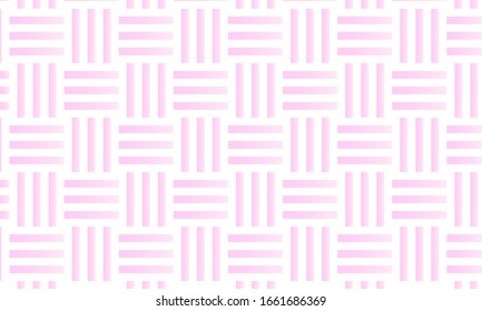 Pink gradation Japanese pattern three break