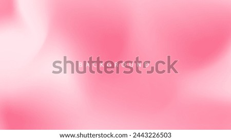 Pink Gradient Background, With Blur Style, Soft Gradient, Vector Wallpaper.
