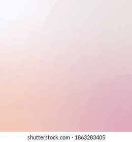 Pink gradient background. Colorful background. Crystal pattern wallpaper. Polygon background. Vector picture.