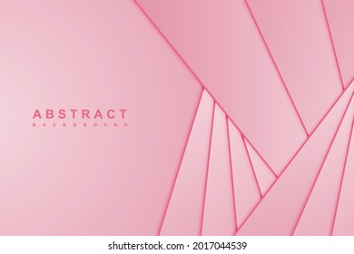 Pink gradient background with diagonal line overlap layer