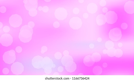 Pink gradient background. Light blurry gradient pattern.  Sunset magenta vivid colors. Soft colors. Blurred pink, lilac bokeh background. Sunrise sky landscape. Colorful blurry gradient holography.