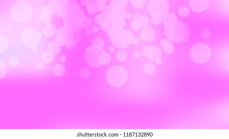 Pink gradient background. Light blurry gradient pattern.  Sunset magenta vivid colors. Soft colors. Blurred pink, lilac bokeh background. Sunrise sky landscape. Colorful blurry gradient holography.