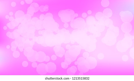 Pink gradient background. Light blurry gradient pattern.  Sunset magenta vivid colors. Soft colors. Blurred pink, lilac bokeh background. Sunrise sky landscape. Colorful blurry gradient holography.