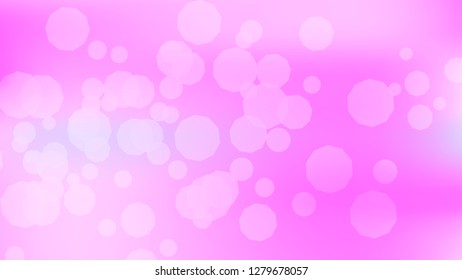 Pink gradient background. Light blurry gradient pattern.  Sunset magenta vivid colors. Soft colors. Blurred pink, lilac bokeh background. Sunrise sky landscape. Colorful blurry gradient holography.