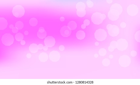 Pink gradient background. Light blurry gradient pattern.  Sunset magenta vivid colors. Soft colors. Blurred pink, lilac bokeh background. Sunrise sky landscape. Colorful blurry gradient holography.