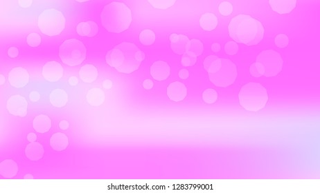 Pink gradient background. Light blurry gradient pattern.  Sunset magenta vivid colors. Soft colors. Blurred pink, lilac bokeh background. Sunrise sky landscape. Colorful blurry gradient holography.