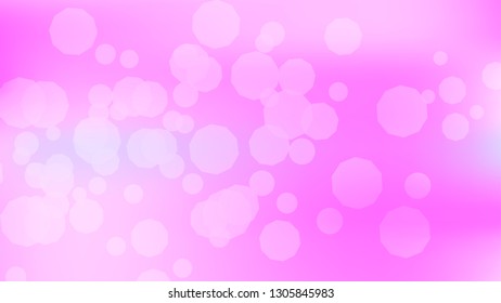 Pink gradient background. Light blurry gradient pattern.  Sunset magenta vivid colors. Soft colors. Blurred pink, lilac bokeh background. Sunrise sky landscape. Colorful blurry gradient holography.