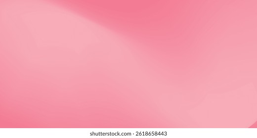 Pink gradient background with mesh pastel color and soft light blur. Abstract vector fluid sky. Purple bright wavy gradation. vector illustration eps10