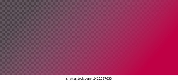 Pink gradient background on grid background as a transparent png. Vector design element