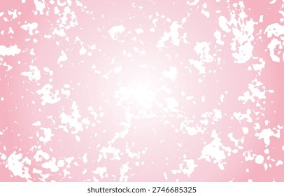 Pink Gradient Background with Spatter and Grunge Texture