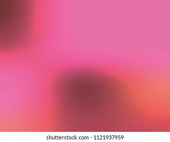 Pink gradient background. Vector illustration. Bright pattern with a smooth flow of shades of pink and red. To create modern layouts, posters, backs, covers, phone screensavers, social networks