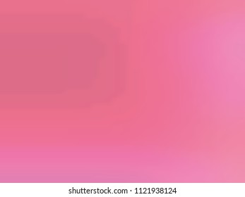 Pink gradient background. Vector illustration. Bright pattern with a smooth flow of shades of pink and red. To create modern layouts, posters, backs, covers, phone screensavers, social networks