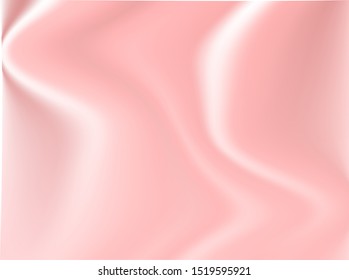 Pink gradient background. Wavy design. Template for presentations, Wallpapers, business cards. Vector illustration