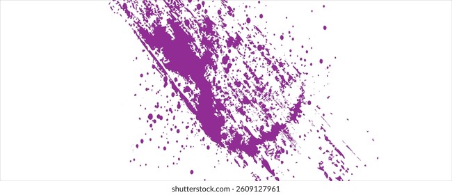 Pink Gradient Brush Background. Grunge Sport Banner Design