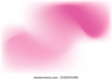 Pink gradient for desktop wallpaper. abstract art blurred digital design. futuristic graphic gradient illustration. horizontal, beautiful and elegant shapes. dark pink color vector gradient