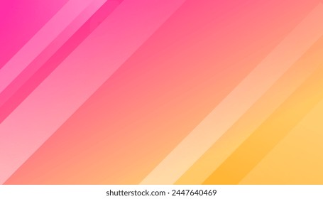Pink gradient dynamic lines background. Dynamic shapes composition. Creative illustration for poster, web, landing, page, cover