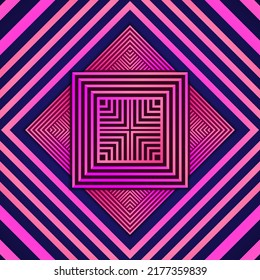 pink gradient line style background design