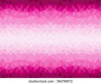 pink Gradient polygon abstract, background