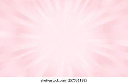 Pink gradient ray burst dot style background Valentine day and Day love holiday vector design