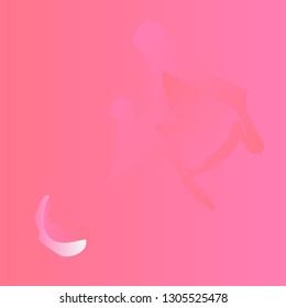 pink gradient vector background with abstract color blots