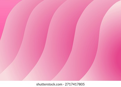 Fundo de linha de onda gradiente rosa