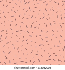 Pink granules.Monochrome geometric seamless pattern. Vector texture with granules.Vector seamless lines pattern.Abstract geometric background design
