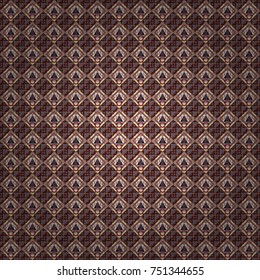 Pink, gray and brown diagonal tiles. Vector stock illustration in a modern flat style. Creative seamless pattern, modern diagonal abstract background with geometric elements.