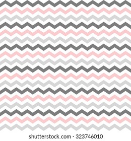 pink & gray chevron pattern, seamless texture background