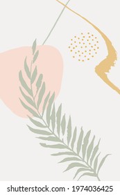 Pink and Gray Feminine Set Vector Memphis Background. Linear Drawing Invitation. Sketch Continuous Templates. Pastel Elements Fashion Illustration.