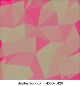 Pink gray low poly beautiful background