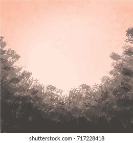Pink and gray painted grunge background