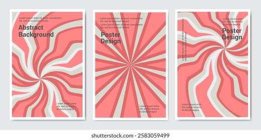 pink and gray sunburst background vector design. Creative illustration for poster, web, landing, page, cover, ad, greeting, card, promotion.