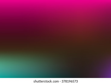 Pink with green abstract background