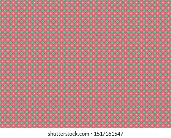Pink and green Abstract Geometric Pattern graphic design, Art seamless pattern background, 