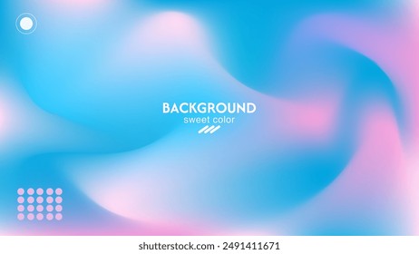 pink green abstract wave background, gradient design background with pastel colors, in eps 10