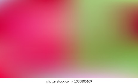 Pink and Green Blurry Background