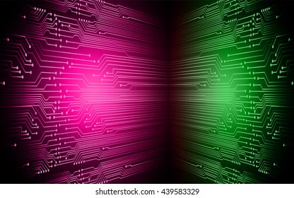 pink green bstract hi speed internet technology background illustration. eye scan virus computer. vector