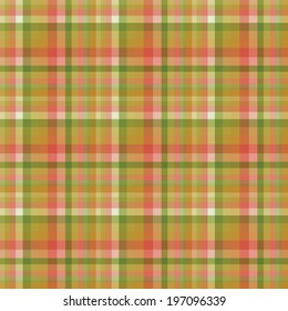 Pink and green, checkered, seamless background