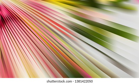 Pink and Green Diagonal Lines Background Vector Image