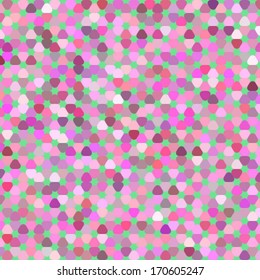 pink and green geometric background vector 