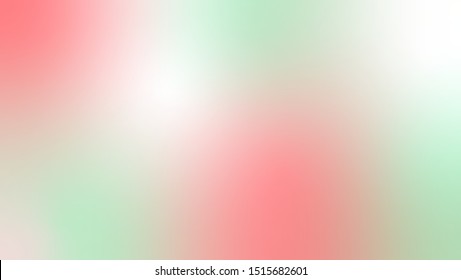 Pink green pastel gradient vector background. illustration blurred wallpaper for template website and business social media advertising. Beautiful luxury concept.