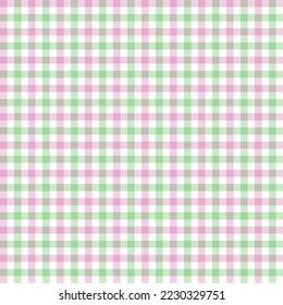 Pink Green Plaid Tartan Pattern
