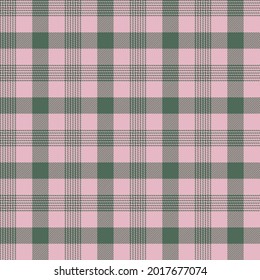 Pink and Green tartan plaid Scottish seamless pattern.Texture from tartan, plaid, tablecloths, clothes, shirts, dresses, paper, bedding, blankets and other textile products.