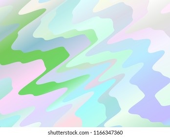 Pink, green vector pattern with liquid shapes. A vague circumflex abstract illustration with gradient. Bacground for your business design, posters, banners, social networks. 