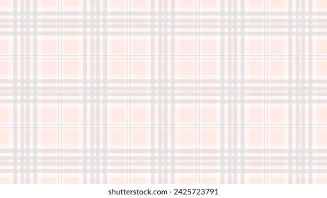 Pink and grey plaid fabric texture background