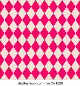 Pink and grey tile vector pattern